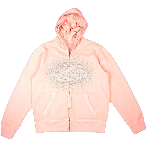 Baby Pink L.A.G. Worldwide Full-Zip Jacket