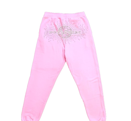 Baby Pink L.A.G. Worldwide Velvet Pants